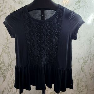 American Eagle Outfitters Soft & Sexy Embroidered Front Top